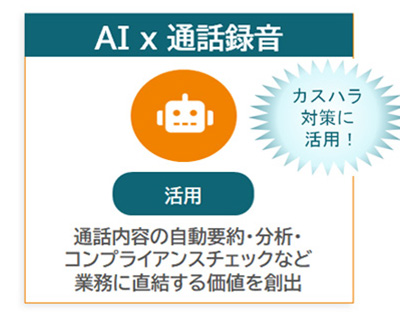 AI x 通話録音
