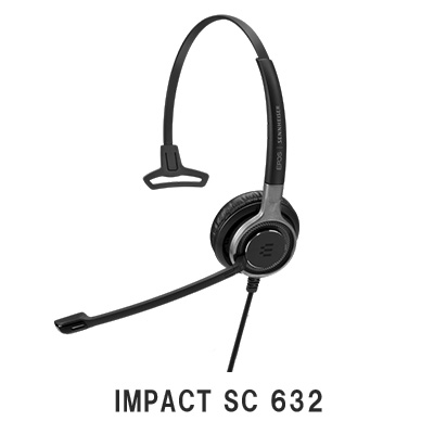 有線ヘッドセット IMPACT SC 632 SC 662(ビジネスホン対応)