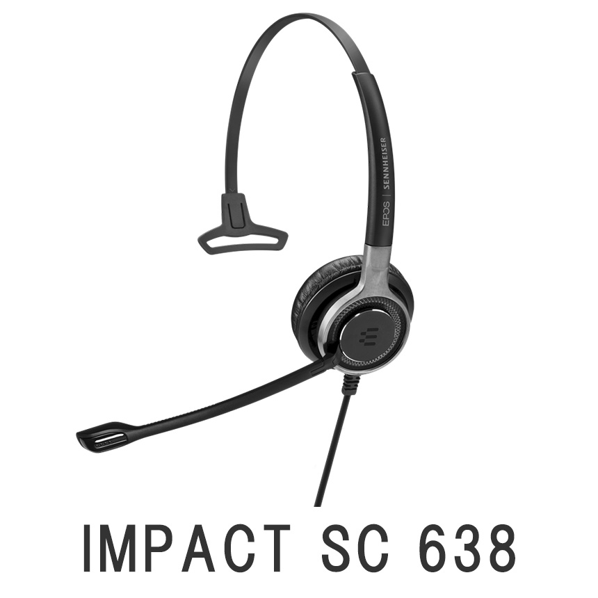 有線ヘッドセット IMPACT SC 638 SC 668（ビジネスホン対応）