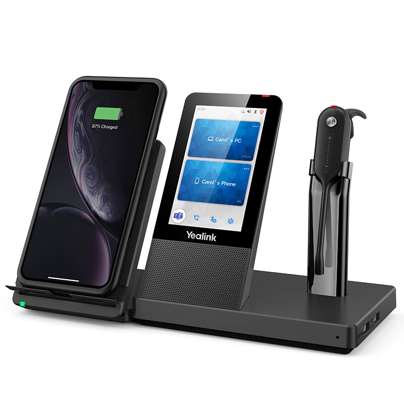 DECT Wireless Convertible Headset WH67 UC