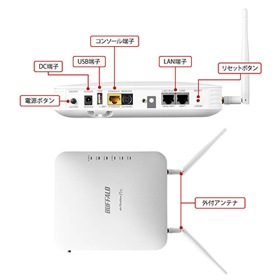 WAPM-1266R　11ac/n/a&11n/g/b 無線LANアクセスポイント