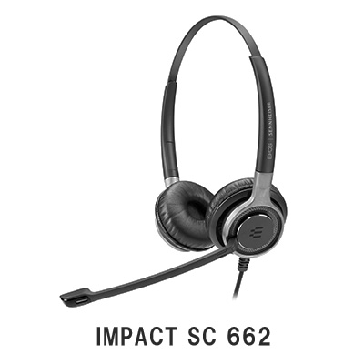 有線ヘッドセット IMPACT SC 632 SC 662(ビジネスホン対応)