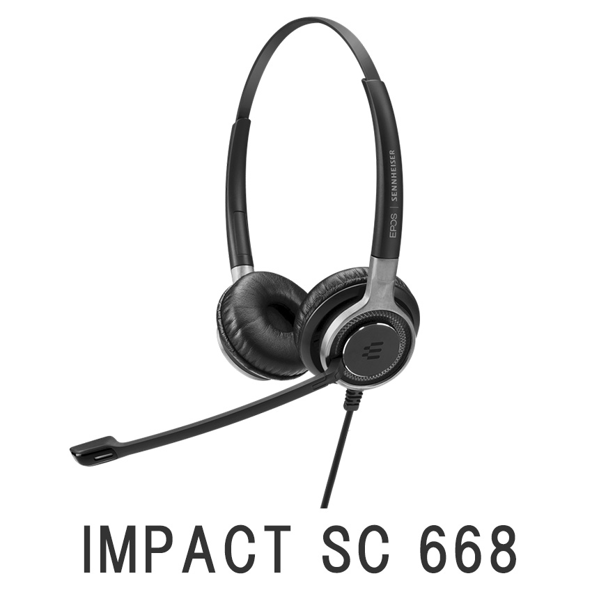 有線ヘッドセット IMPACT SC 638 SC 668（ビジネスホン対応）