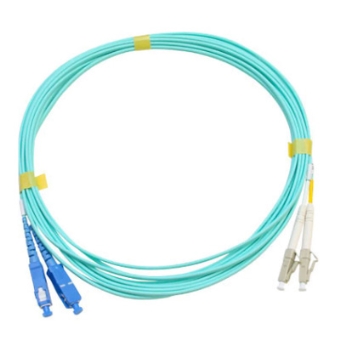 ALP-2G5/10G-LC/SC-3M GI50 OM3 2芯 LC-SC 3m(アクア)
