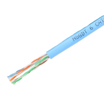 NSGDT6 0.5X4P(LB)　UTPケーブル CAT6単線