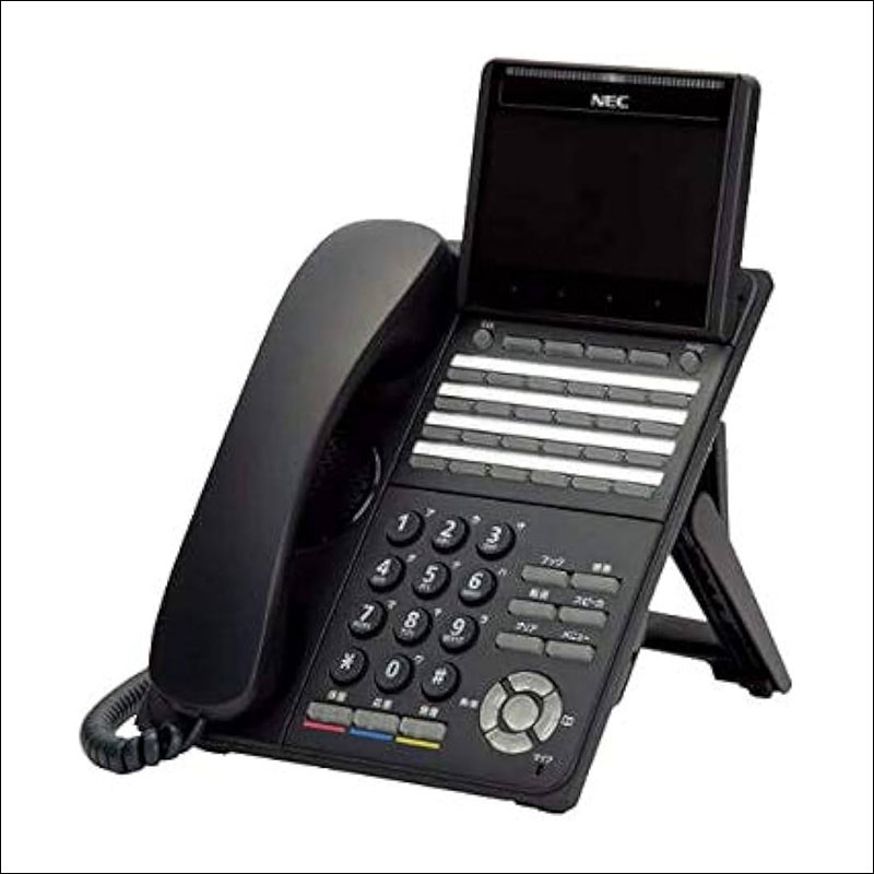 ITK-24CG-2D(BK)TEL（B10002-62246）24ボタンカラーIP多機能電話機（BK）