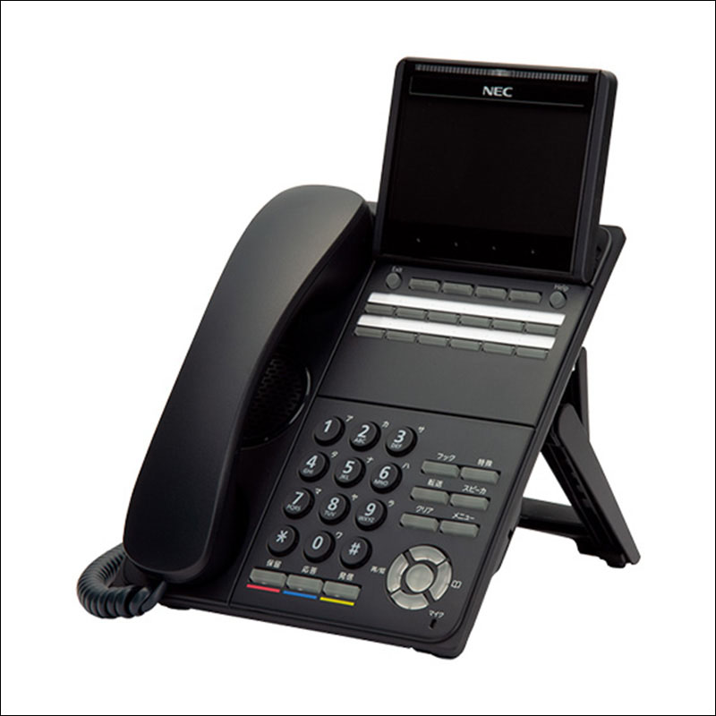 ITK-12CG-2D(BK)TEL（B10002-62226）12ボタンカラーIP多機能電話機（BK）
