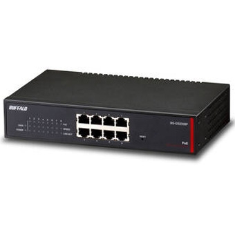 SNMP対応 多様な管理機能を搭載した スマートスイッチ「BS-GS2008P