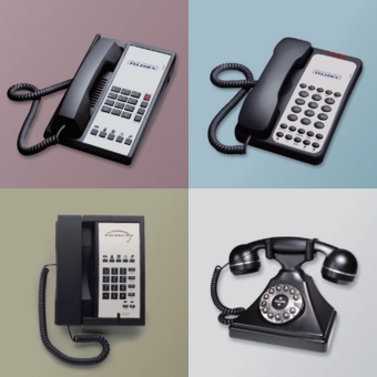 Cetis ホテル電話機 TeleMatrix(3300・Retro Desk)/TELEDEX(DIAMOND・OPAL)