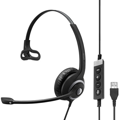 SC 230 USB MS 2（1000578）片耳USBヘッドセット