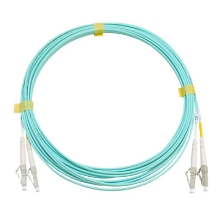 ALP-2G5/10G-LC/LC-3M　GI50 OM3 2芯 LC-LC 3m（アクア）