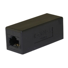 E-CAT5-JJ　CAT5e対応用 ジャック－ジャック 中継アダプタ