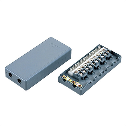 CS-205TN　クリップ・ネジ式 電子・デジタルボタン電話用端子板　Nシリーズ（20心）