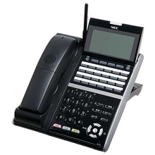 DTZ-24BT-3D(BK)TEL（B10002-61496(UX)）24ボタン カールコードレス デジタル多機能電話機(BK)
