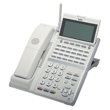 DTZ-24BT-3D(WH)TEL（B10002-61487：UX）24ボタン カールコードレス デジタル多機能電話機(WH)