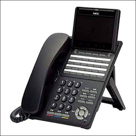 ITK-24CG-2D(BK)TEL（B10002-62246）24ボタンカラーIP多機能電話機（BK）