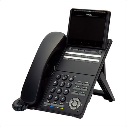 ITK-12CG-2D(BK)TEL（B10002-62226）12ボタンカラーIP多機能電話機（BK）