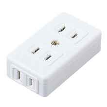 WH2163KW　ベターテーブルタップ 3コ用（ホワイト）