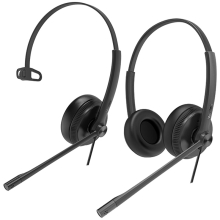 IP電話用ワイドバンドヘッドセット　YHS34（Mono/Dual）、YHS34 Lite（Mono/Dual）
